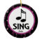 Choir Sing Personalised Music Christmas Ornament