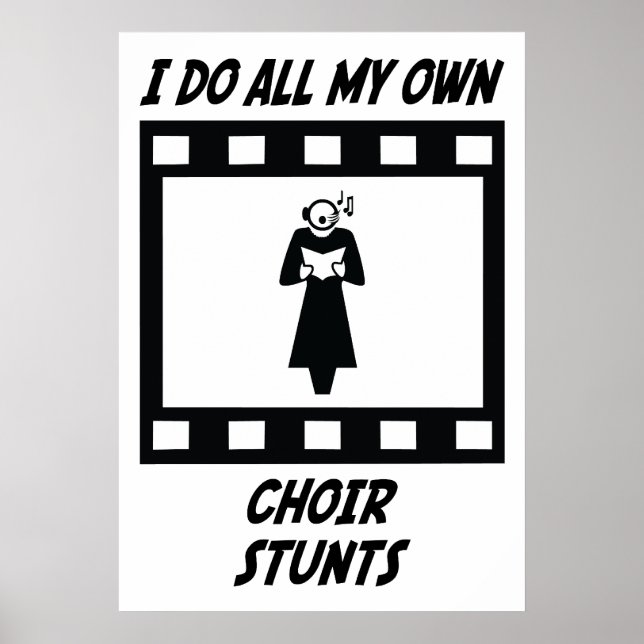 Choir Stunts Poster (Front)