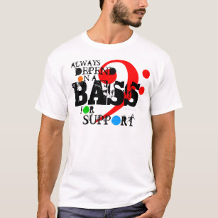 Choir T-Shirt Bass For Support 11 Colour
