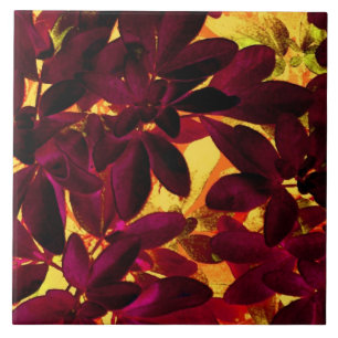 Choisya Autumn ceramic tile