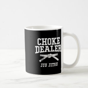 Choke Dealer Jiujitsu Karate Boxing Muay Thai Kick Coffee Mug