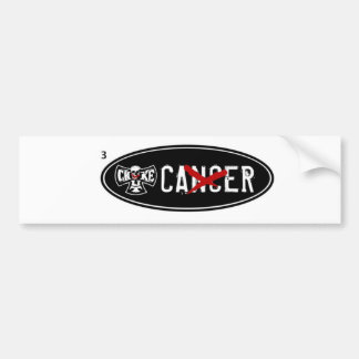 chokeout cancer bumper stickers