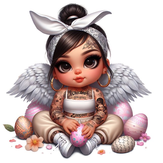 Chola baby angel phone cases (Felices Pascuas!)