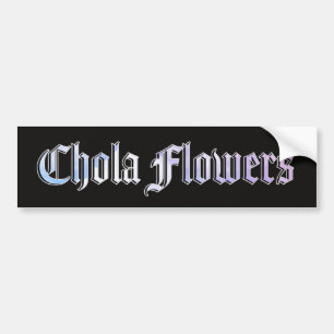 Chola Flowers   Bumper Sticker