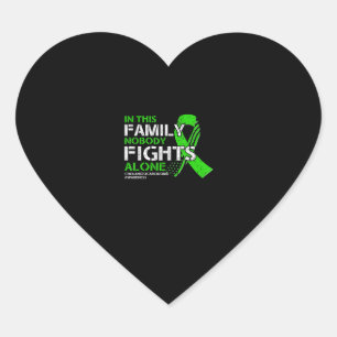 Cholangiocarcinoma Awareness - American Flag Green Heart Sticker