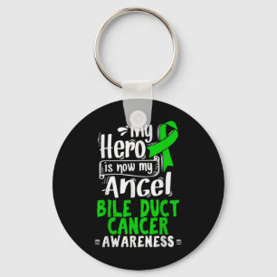 Cholangiocarcinoma Gift - Bile Duct Cancer Key Ring