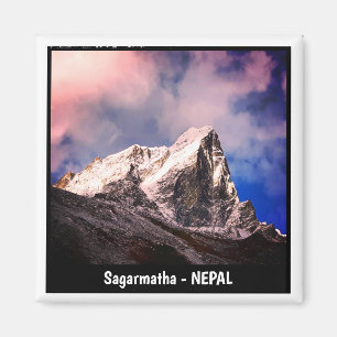 Cholatse Peak, Everest Trekking, Himalayas - Nepal Magnet
