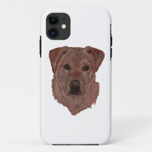 Cholcolate Brown Labrador Retriever iPhone 11 Case