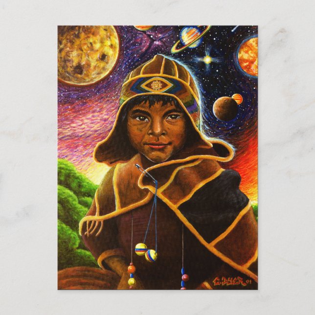 Cholito Mystico  Postcard (Front)