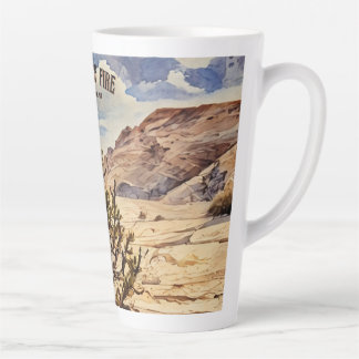 Cholla Cactus, Valley of Fire State Park Latte Mug