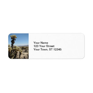 Cholla Garden -Joshua Tree Return Address Label
