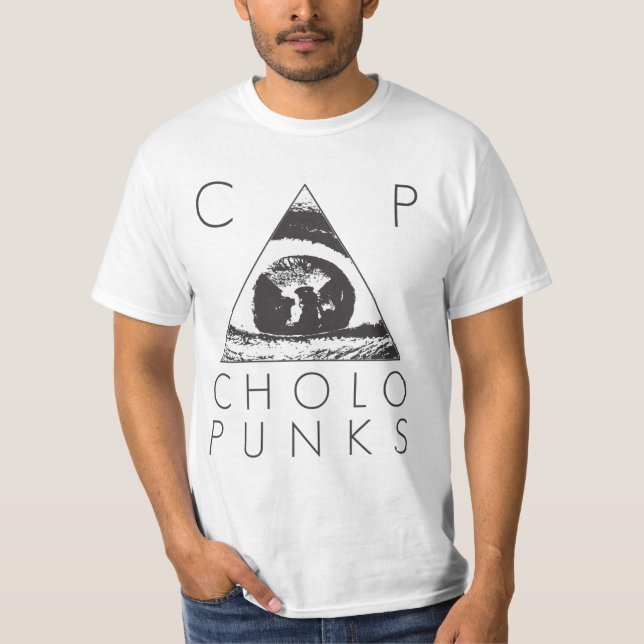 Cholo Punks CP eye T-Shirt (Front)