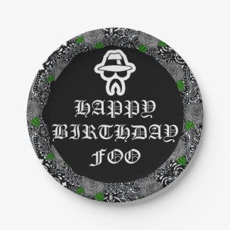 Cholo Theme Party Plates