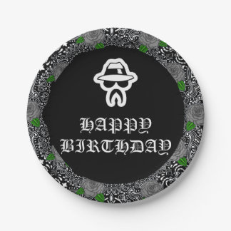 Cholo Theme Party Plates