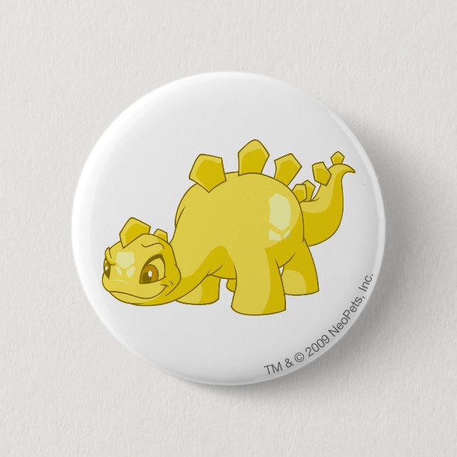 Chomby Gold 6 Cm Round Badge (Front)