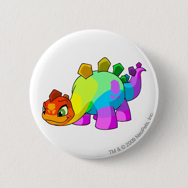 Chomby Rainbow 6 Cm Round Badge (Front)