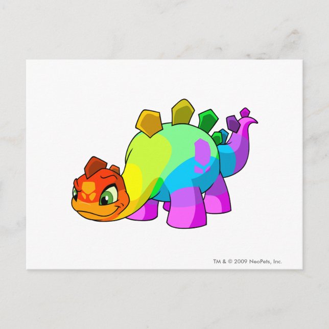 Chomby Rainbow Postcard (Front)