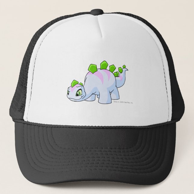 Chomby Striped Trucker Hat (Front)
