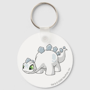 Chomby White Key Ring