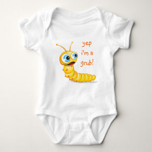 Chomp the Grub :: Baby Bodysuit