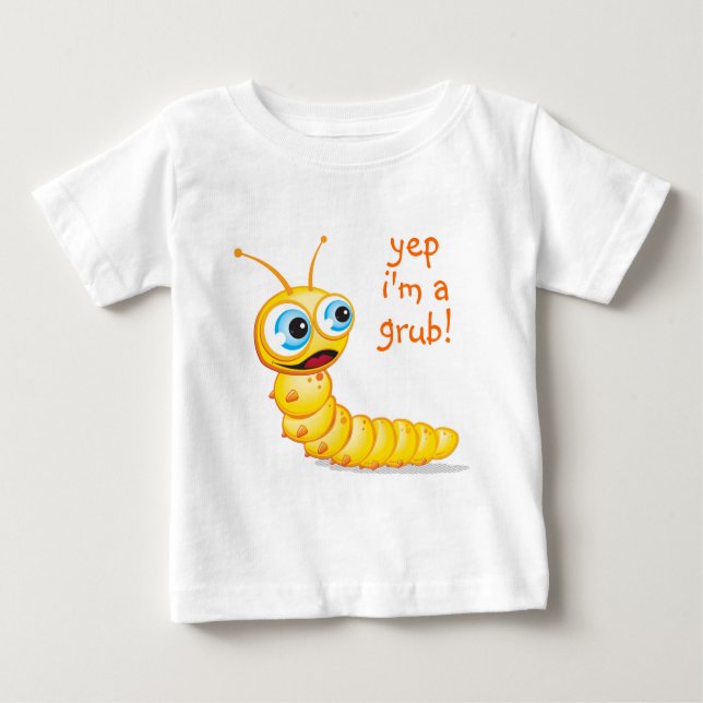 Chomp the Grub :: Baby T-Shirt (Front)
