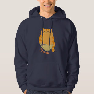 Chonk Cat in a Bowl Hoodie