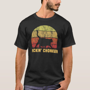 Chonk Meme Heckin' Chonker Fat Cat Lover Gifts T-Shirt