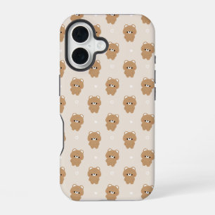 Chonky Brown Bear iPhone 16 Case