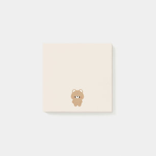 Chonky Brown Bear Post-it Notes