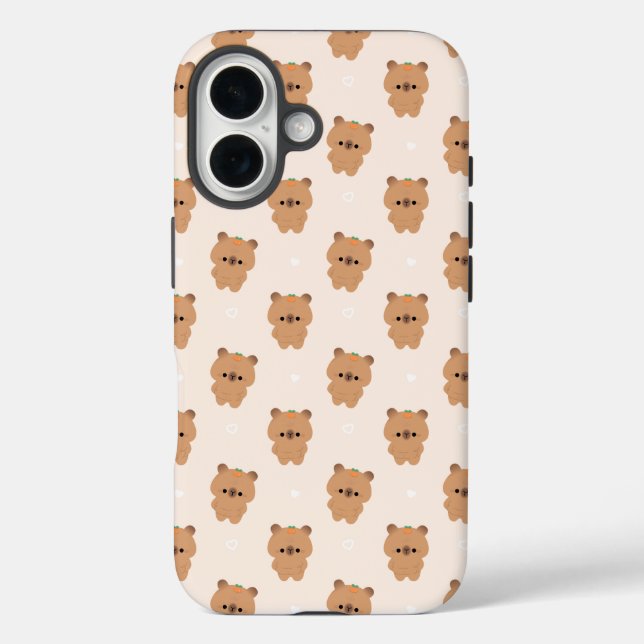 Chonky Capybara Case-Mate iPhone Case (Back)