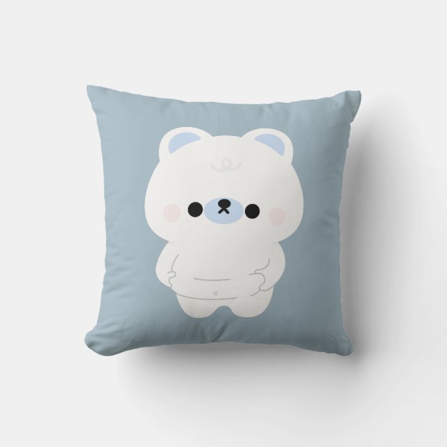 Chonky Polar Bear Cushion (Front)