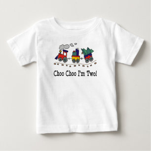 Choo Choo I'm 2 Train T-shirt