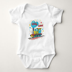 Choo Choo Toy Train Baby Outfit Bodysuit
