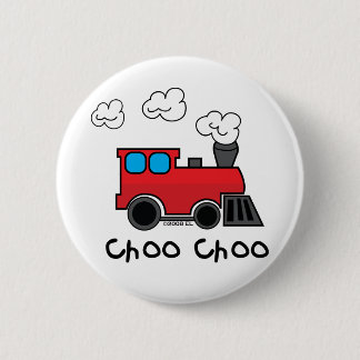 Choo Choo Train 6 Cm Round Badge