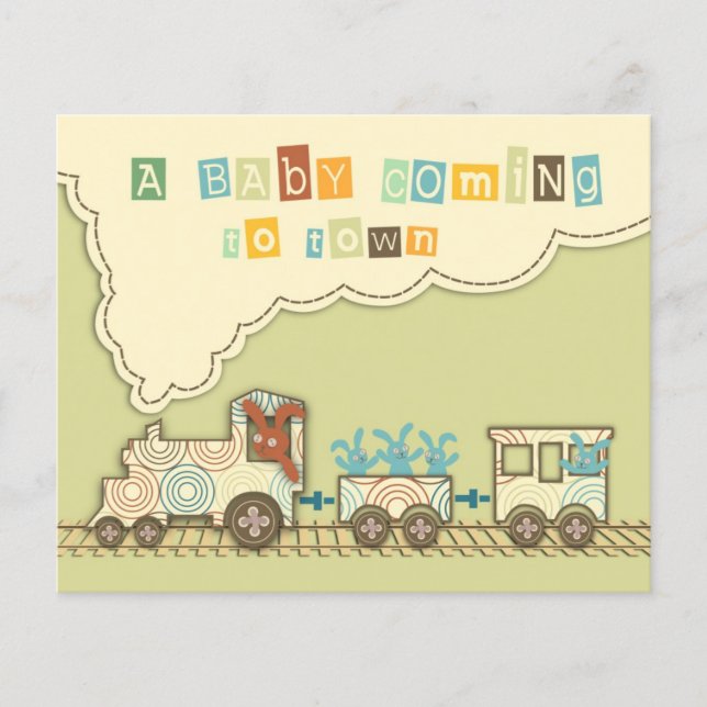 Choo Choo Train Advice Card (Front)
