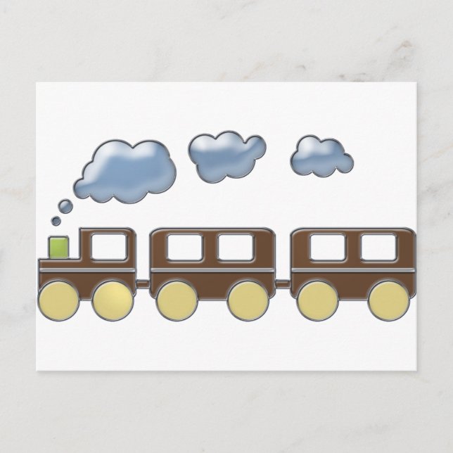 Choo Choo Train Postcard (Front)
