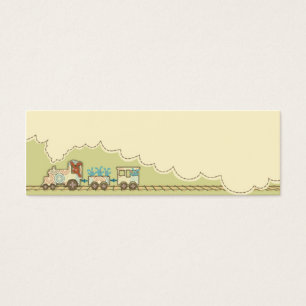Choo Choo Train Skinny Gift Tag 2