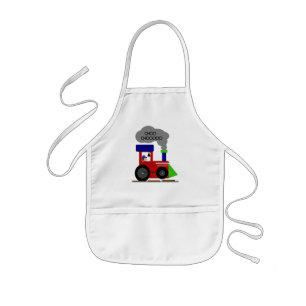 Choo Choo Train tshirts and Gifts Kids Apron