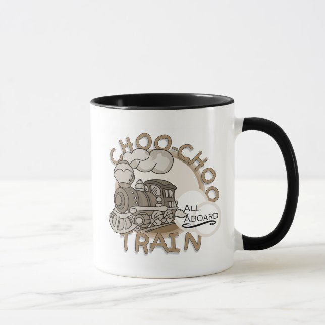 Choo-Choo Train Tshirts and GIfts Mug (Right)