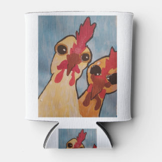 CHOOKS KEEP WATCH ! CAN COOLER