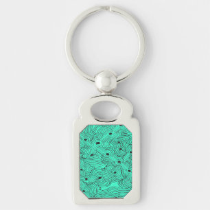 Choose A Colour Background Abstract Art Key Ring