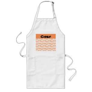 Choose Any Colour Harlequin Diamonds Pattern Long Apron