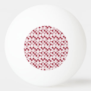 Choose Any Colour Harlequin Diamonds Pattern Ping Pong Ball
