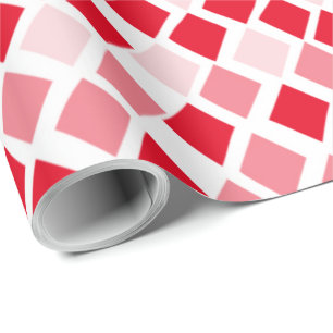 Choose Any Colour Harlequin Diamonds Pattern Wrapping Paper