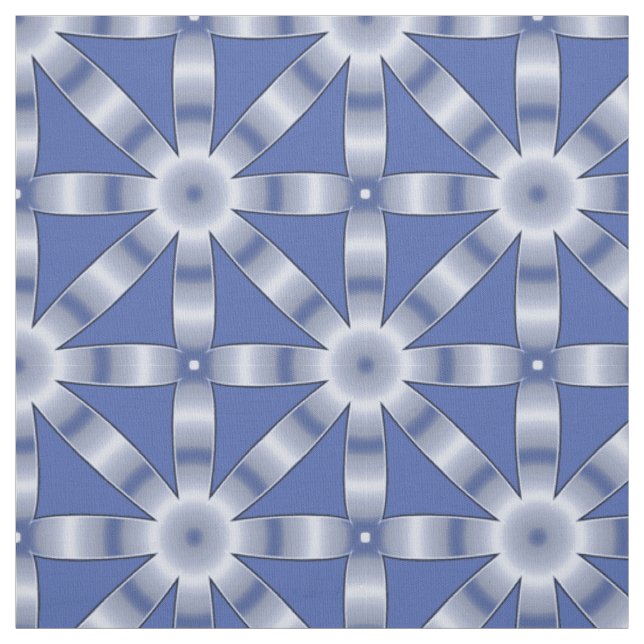 Choose Any Colour Repeated Star Pattern Fabric (Swatch)
