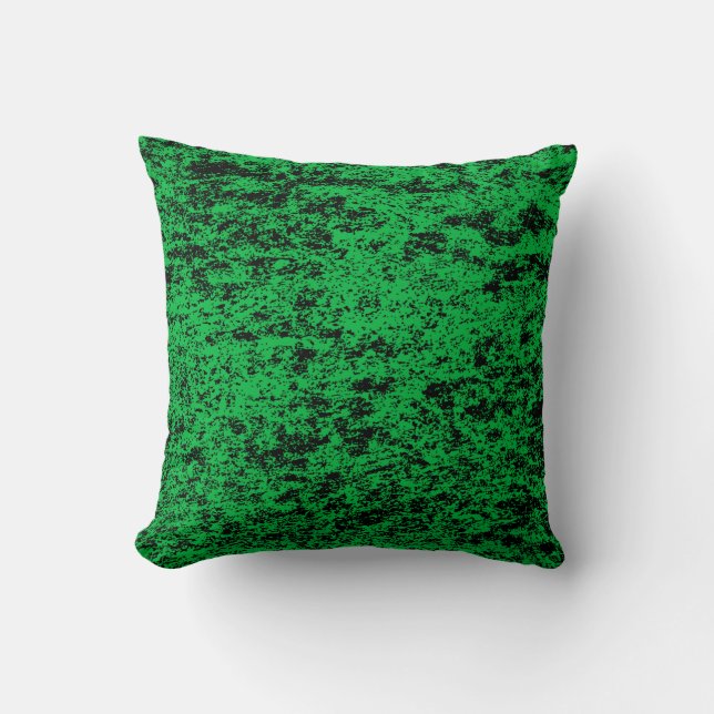 Choose back side of Black n Green Textured Pillow (Front)