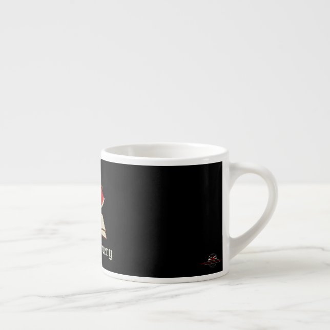 "Choose Bravery" Espresso Mug (Right)