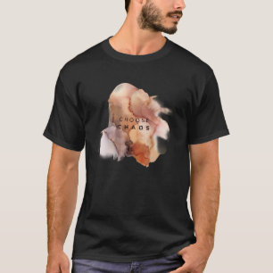 Choose Chaos Trendy Unique  Modern Watercolor T-Shirt
