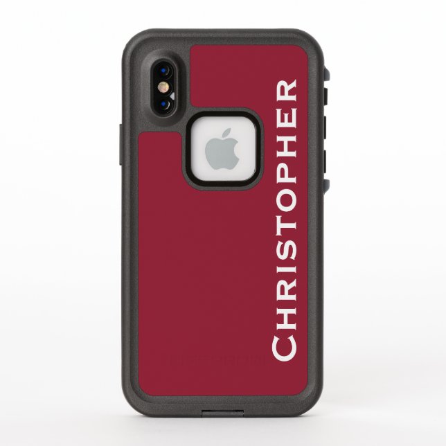 Choose Color iPhone Lifeproof Fre Jester Red Case (Back)