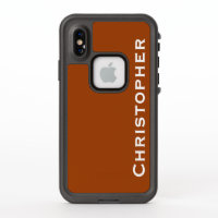 Choose Colour, Name, Orange Lifeproof iphone case